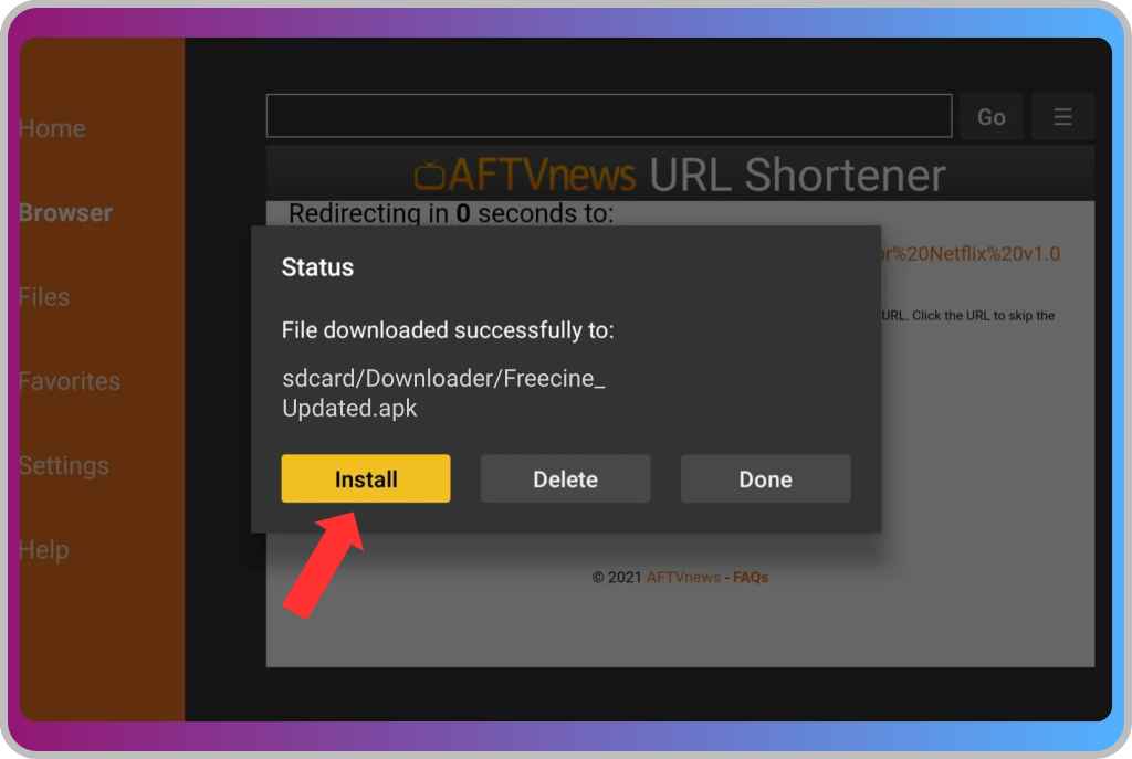 How to Install Freecine on Firestick Device? 6 Download and Install Freecine on Firestick 5